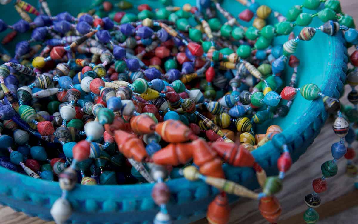 Multi Colored Handmade Beads